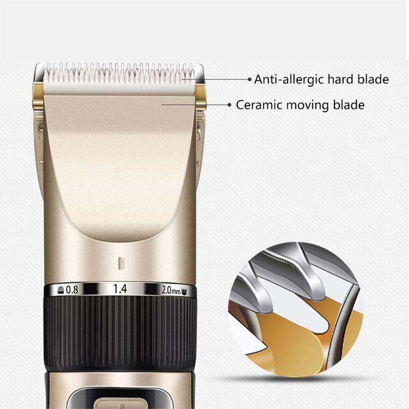 Elektrische hondentondeuse, unisex, hondentrimmer, dierenhaarverwijderaar, oplaadbare verzorgingstool, kam, schaar