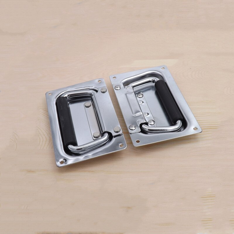 Heavy-duty Folding Handle Air Box for Toolbox suitcases Equipment cabinet pull ring drawer knobs Industrial hardware accessories