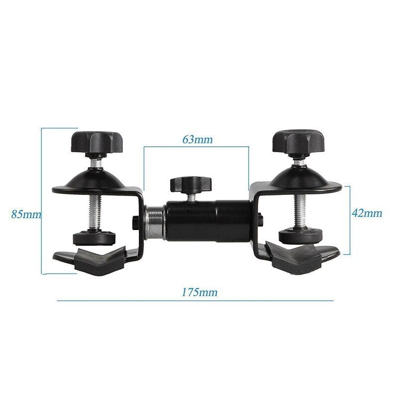 Kamera Stativ Regenschirm Klemme Aluminium Legierung Block Regen Clip Wasserdichte Einbeinstativ Reflex Kamera Fotografie Stabilisator Zubehör