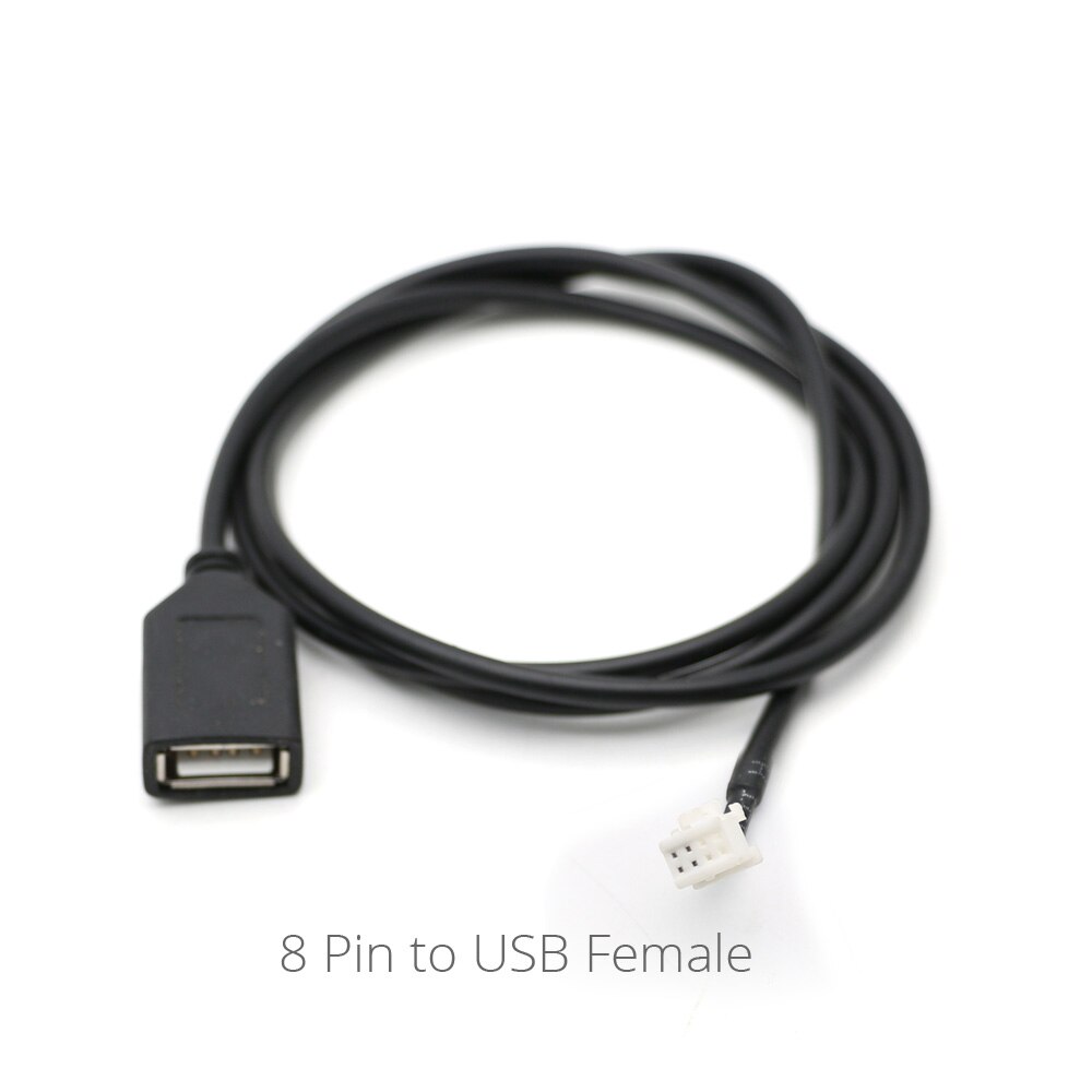 Universal usb hun interface  to 4 6 8 pin input wire connect kabel adapter til bil multimedieafspiller android stereo radio