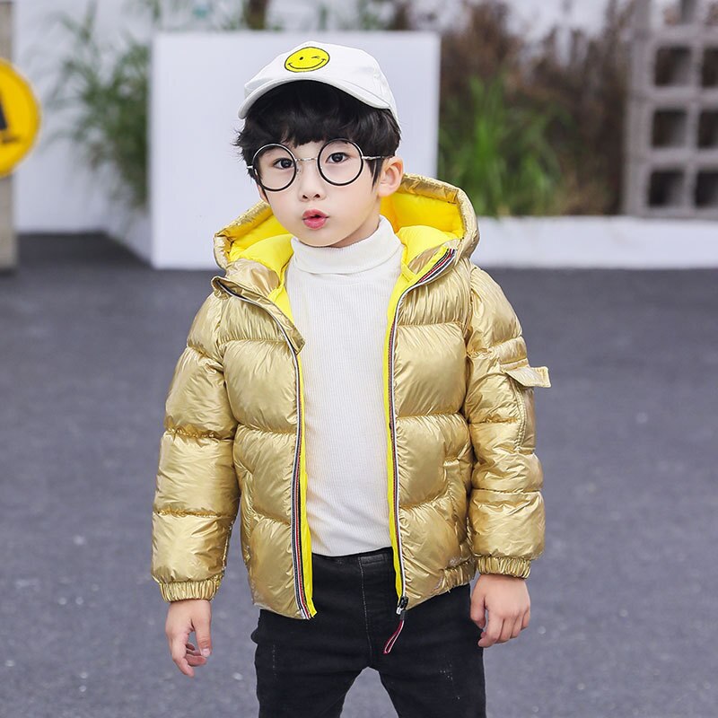 Children's cotton bright cloth thick warm children's clothing