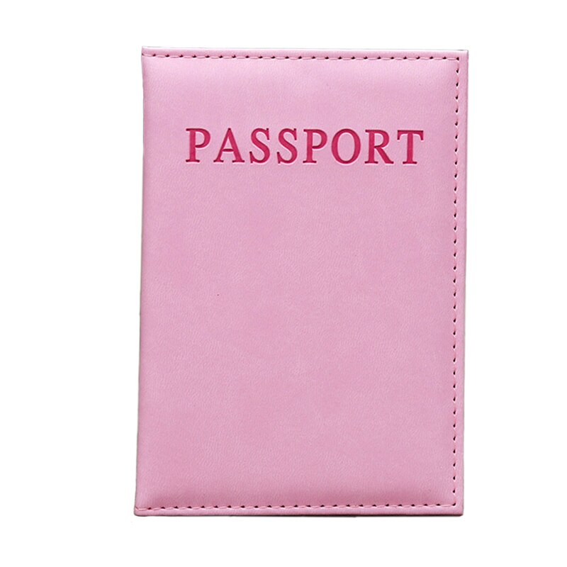 2022 1Pc Pu Vrouwen Paspoorthouder Paar Modellen Meisjes Reizen Paspoort Cover Unisex Kaart Case Man kaarthouder
