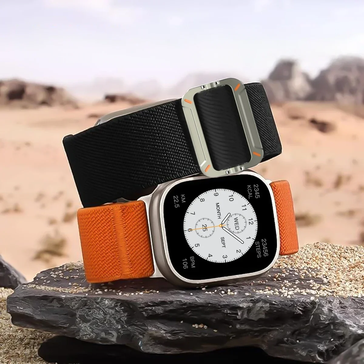 Pleciony pasek robić jabłko zegarek 46mm 42mm 49mm 45mm 41mm 38 44mm 40mm Nylonowy pasek robić IWatch ultra 2 seria 10 9 8 7 6 SE 5 4 3