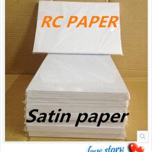 4R prémio 260gsm rc papel fotográfico para impressão a jato de tinta de seda