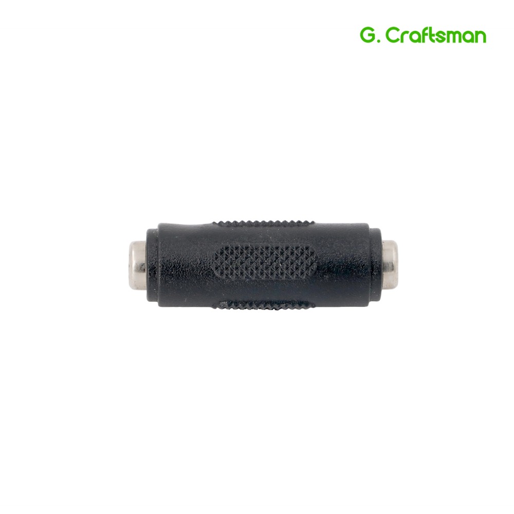 DC Power Coupler Female to Female 5.5X2.1mm DC Connector Adapter for CCTV Camera Accessories B22 G.Ccraftsman