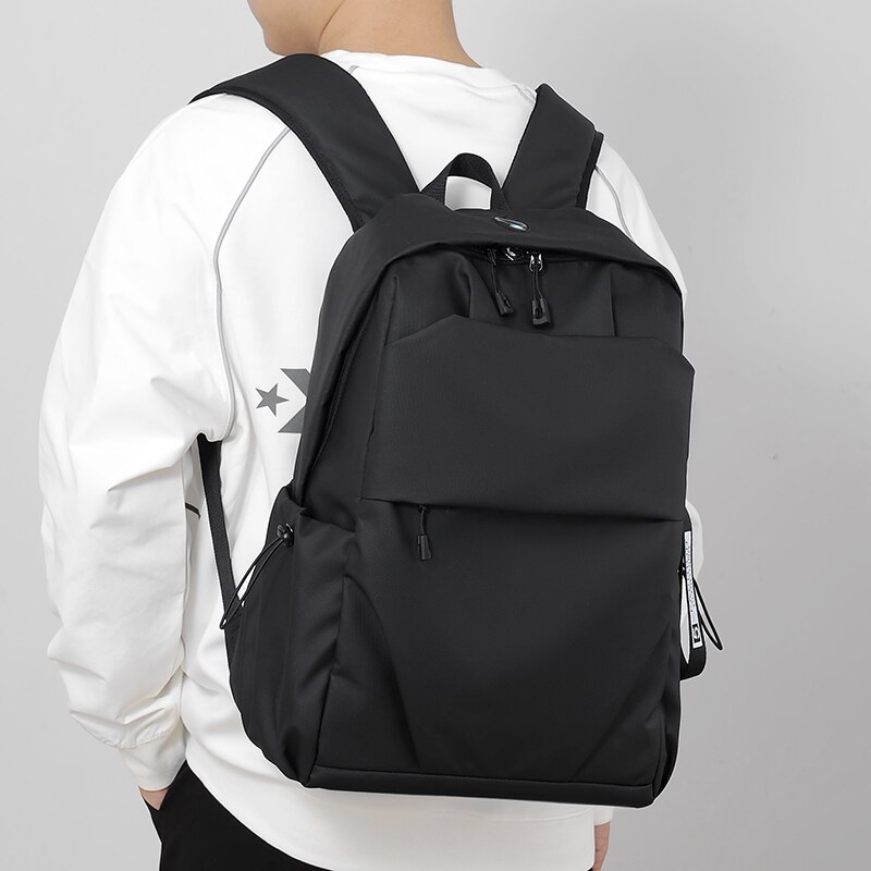 Mannen Rugzak Lichtgewicht Laptoptas Mannelijke Casual Usb Business Jeugd Reizen Backbag Tiener Outdoor Sport Tas Student Schooltas