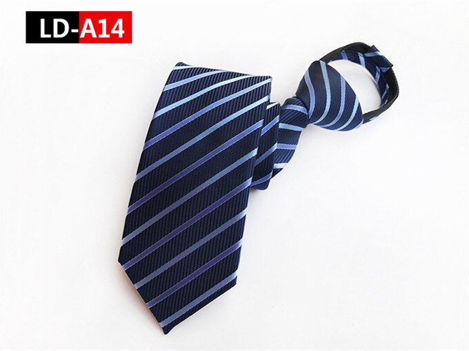 Scst merk rits stropdassen voor heren stropdas klassieke gestreepte print heren stropdas blauwe zakelijke feest stropdas gravate  a108: A14