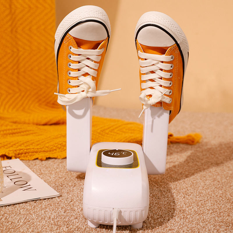 DMWD Ultraviolet rays Shoe Dryer Foot Protector Remove Odor Device Boot Shoes Drier Heater Touch panel Shoe Socks dryer Timer