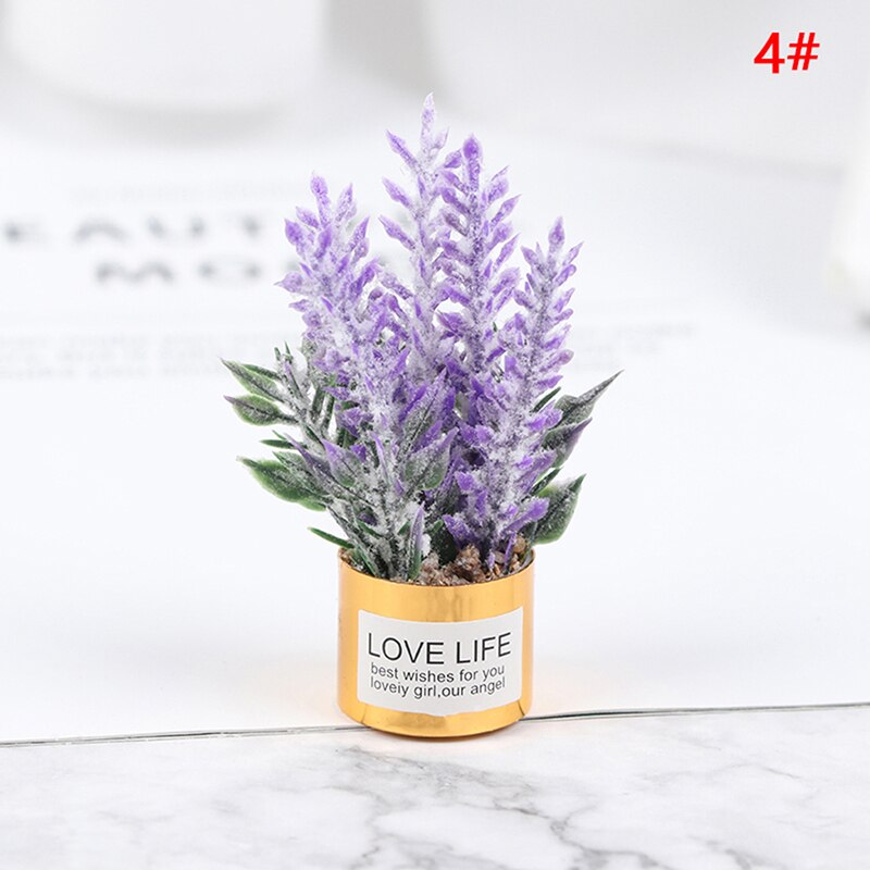 1pc 1:12 Dollhouse Miniature DIY Potted Plant Pot Green Leafed Plant Garden Decoration Dollhouse Collection Kids' Toys: D