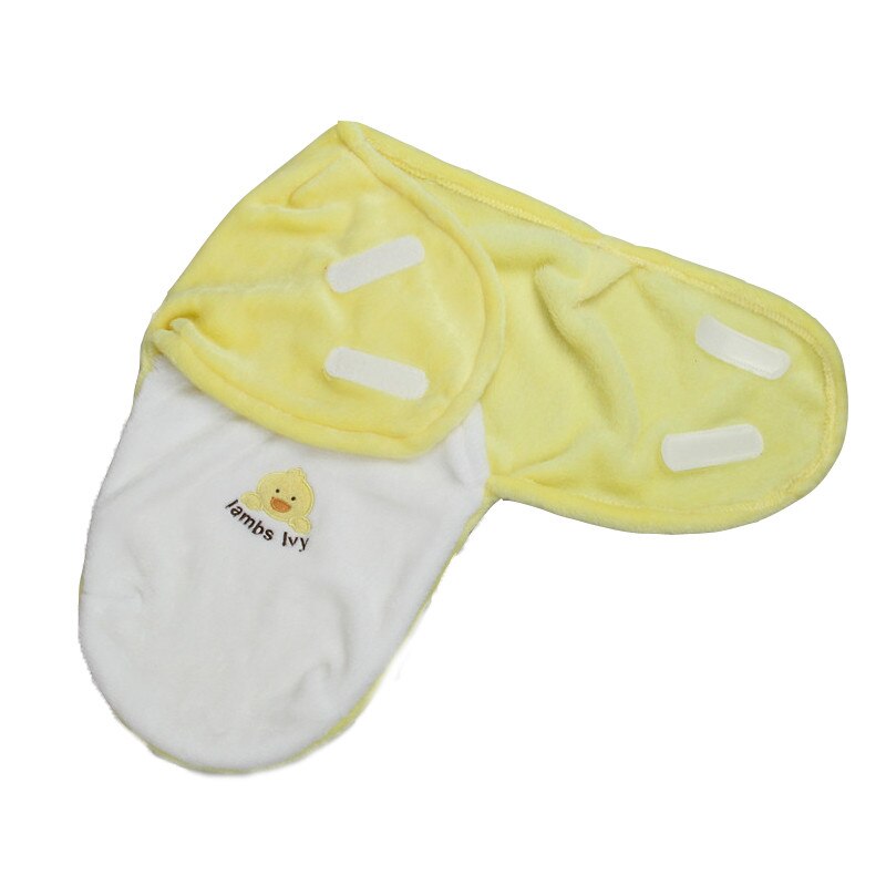 Newborn Baby Unisex 0-6 Months Receiving Blankets Cartoon Style Cotton Cobertor