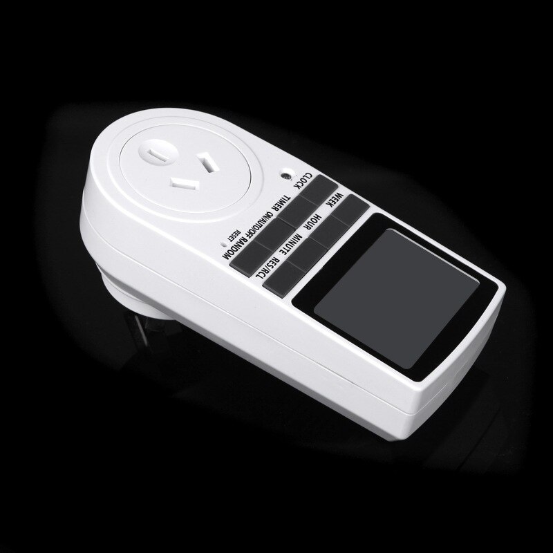 High Accuracy Digital Timer Switch Automation Socket Electric Programmable Power AU Plug Electronic Digital Timer Switch