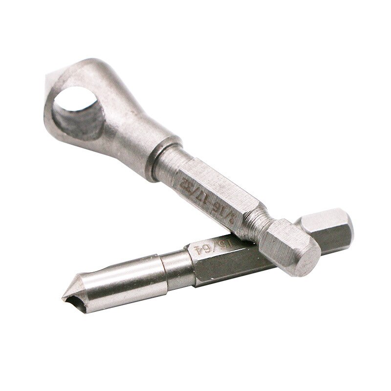 Ensemble de forets à fraise à 90 degrés, ébavurage de la perceuse à tarauder, machine à tarauder, coupe de trous, outil à main, ensemble de chanfreinage pour le bois, le métal et le plastique 3 pièces