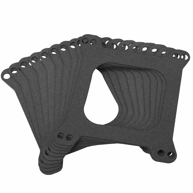 -Holley Edelbrock Carter Carb Gaskets (10) Carburetor Open 4 bbl.SBC BBC 350