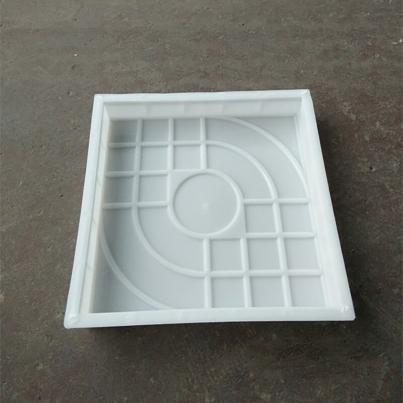 Plastic Brick DIY Square Garden Path Concrete Plastic Brick Mold Paving Propylene Pavement Walkway Garden Buildings Accessories