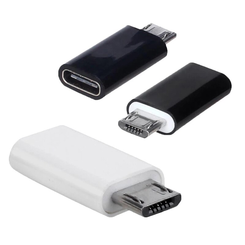 Type-C Vrouwelijke Connector Naar Micro Usb 2.0 Male Usb 3.1 Converter Gegevensoverdracht En Opladen Otg Adapter