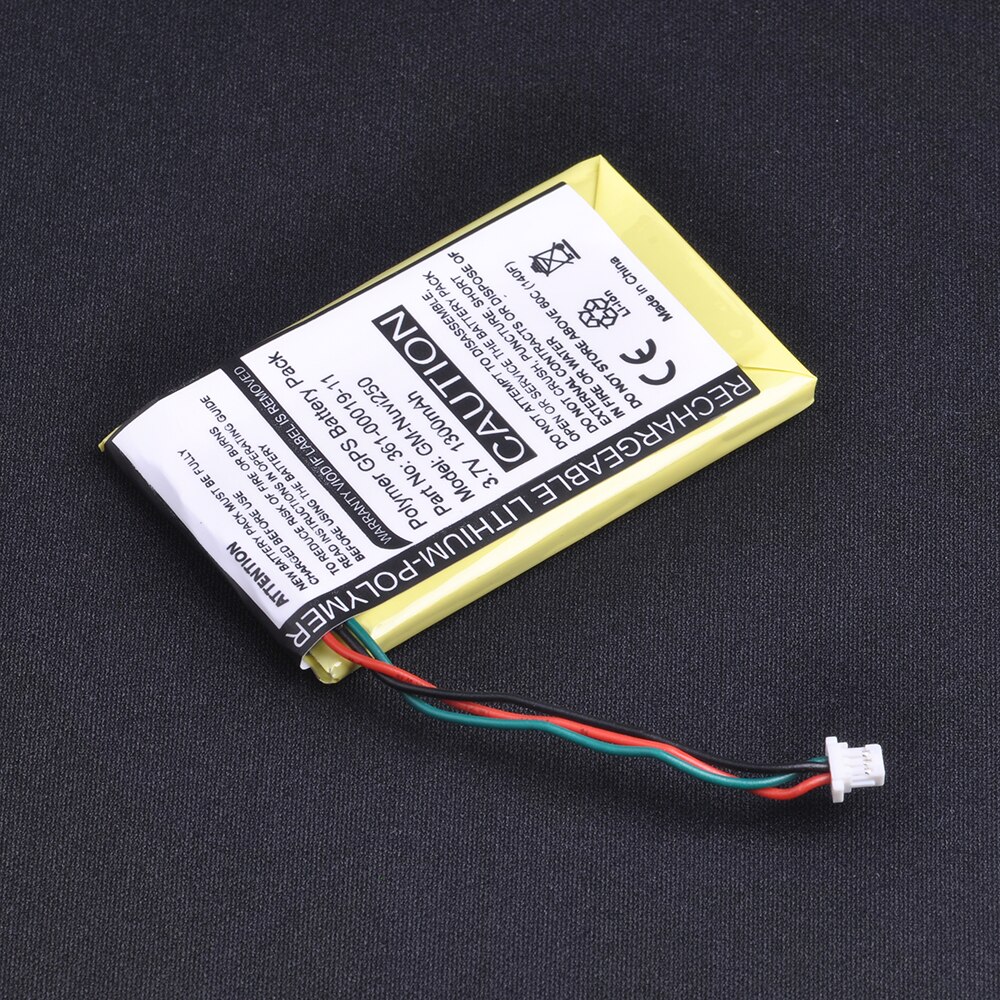 Batería GPS/SAT de 1300mAh para Garmin Nuvi 200, 200 W, 205, 205 W, 205WT, 250 252 W, 265 W