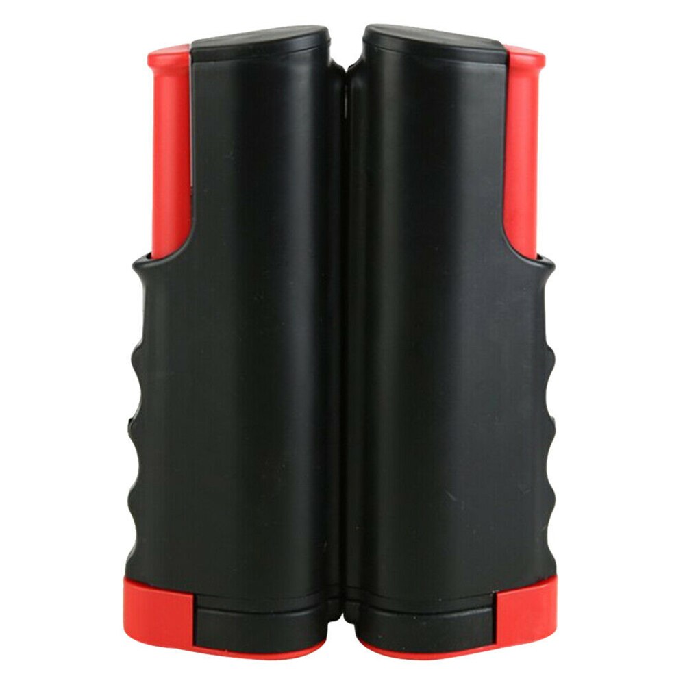 Intrekbare Tafeltennis Netto Draagbare Ping Pong Post Netto Rack Voor Elke Tafeltennis Ping Pong Netto: black red