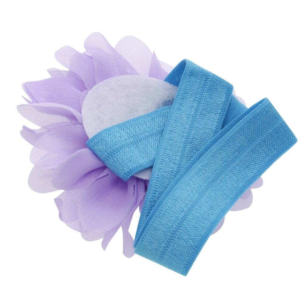 Mermaid sea shell flower elastic headband soft baby mermaid headband, Baby toddler headband, under the sea photo prop HB341S