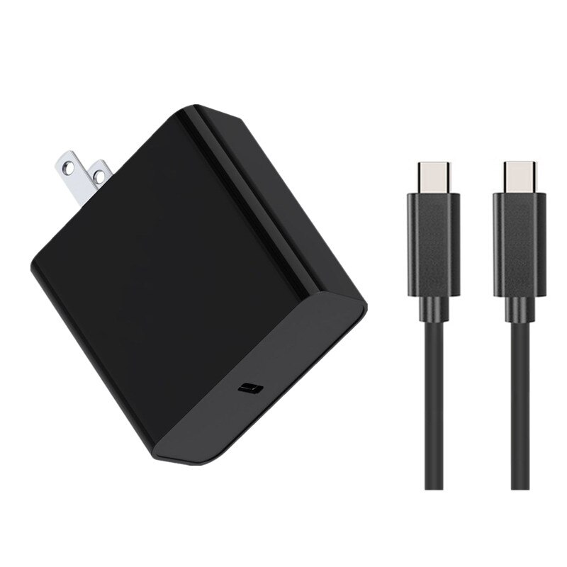 65w 20v 3.25a usb-c pd-ladegerät usb-c-netzteil für laptops, kompatibel mit ipad pro / ipad airi 4 / , macbook pro / huawei matepad pro: Schwarz / Uns