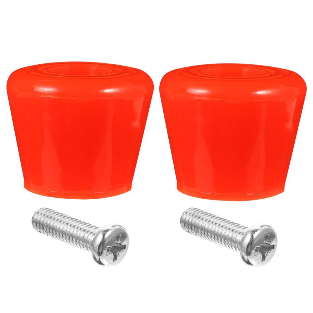 1 Set Rolschaatsen Remblokken Rolschaatsen Remblokken Remmen Schoenen Houder Voor Outdoor Ijs Rolschaatsen Schaatsen Accessoires: Rood