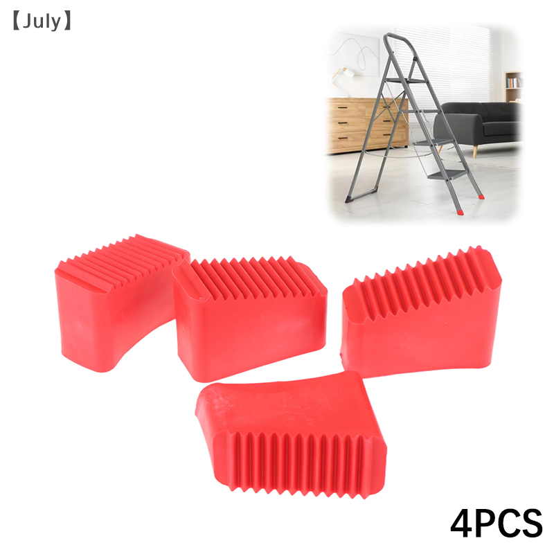 4 Stuks Stap Ladder Voeten Covers Veelzijdige Ladder Been Covers Antislip Ladder Pads Rubberen Voet Pad Isolerende voet Mouw