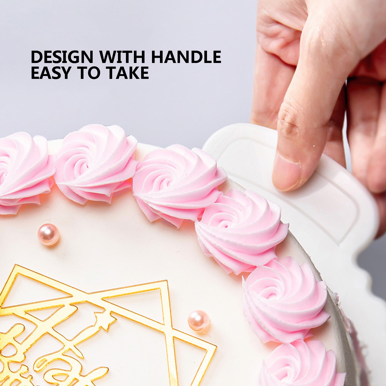 Reusable Mousse Cake Board Plastic Round Square Cake Base Cupcake Dessert Tray Display Stand For Home Wedding Birthday Party