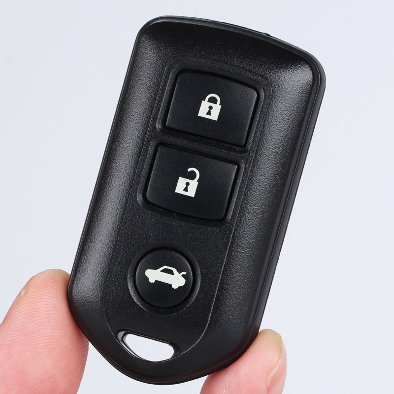 Drie-knop Split Afstandsbediening Autosleutel Twee-knop Vervangende Afstandsbediening Shell Pak Voor Toyota Camry Highlander Yaris autosleutel: Three button