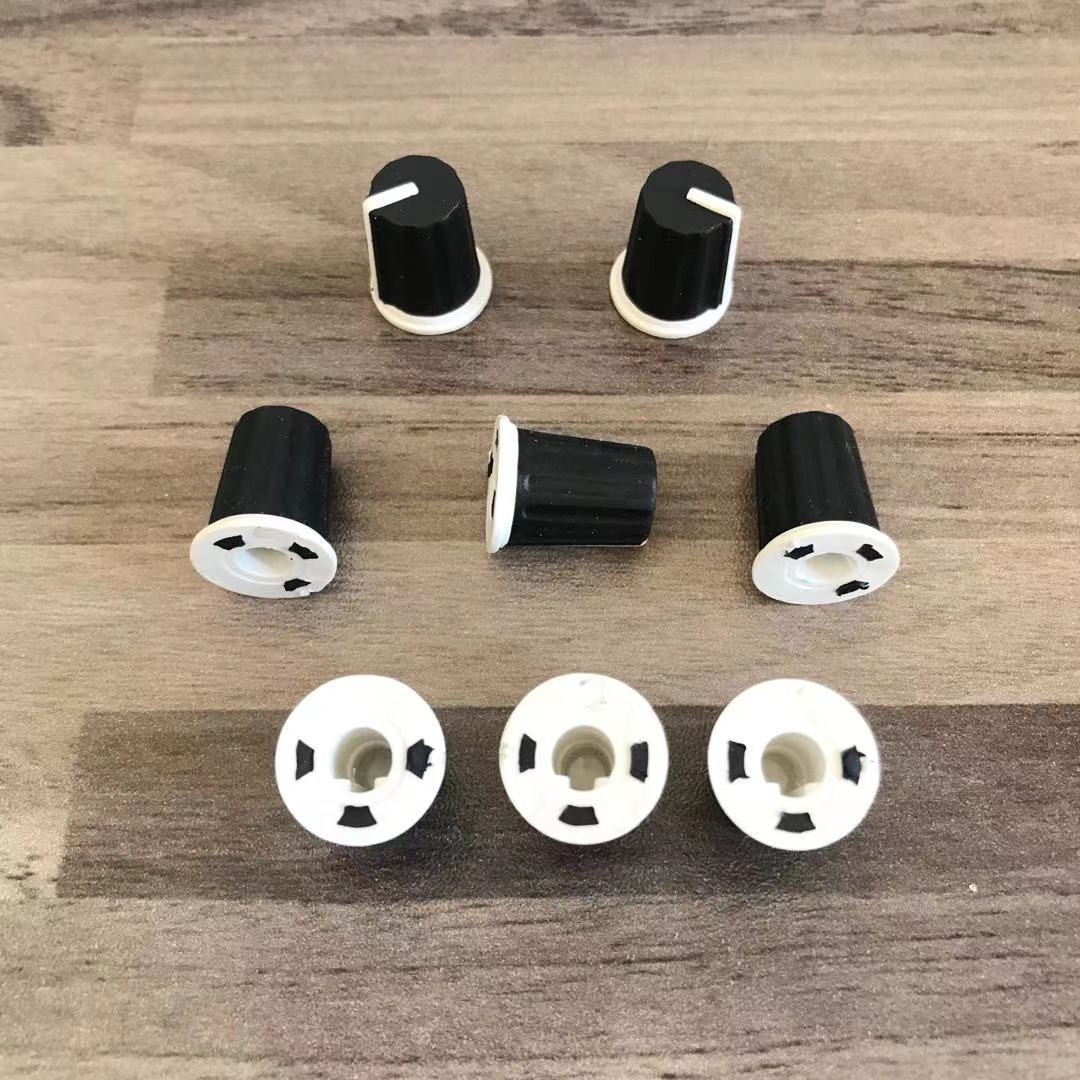 Tapa de perilla EQ para mezclador pioneer DDJ-RR SB2, potenciómetro de 180 grados, tapa de perilla de goma, interruptor de volumen de Audio, 8 Uds.