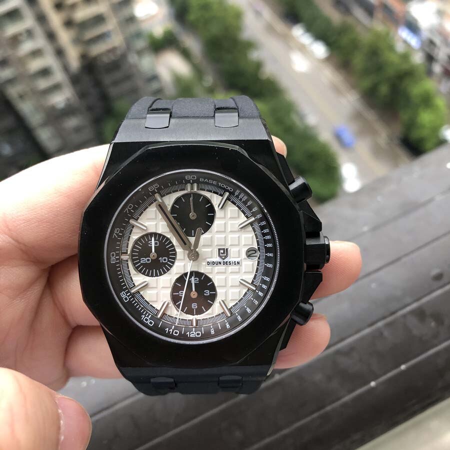 Didun Horloges Mannen Luxe Horloges Heren Staal Quartz Horloges Mannen Dress Bedrijvengids Horloge Lichtgevende Horloge 30M Waterbestendig: VDBBW
