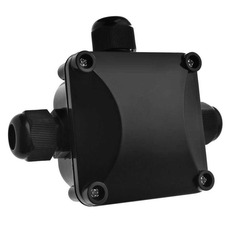 10pcs 3 Way Junction Box Waterproof IP68 Junction Box Cable Line Protection Connectors Cable Wire Connector