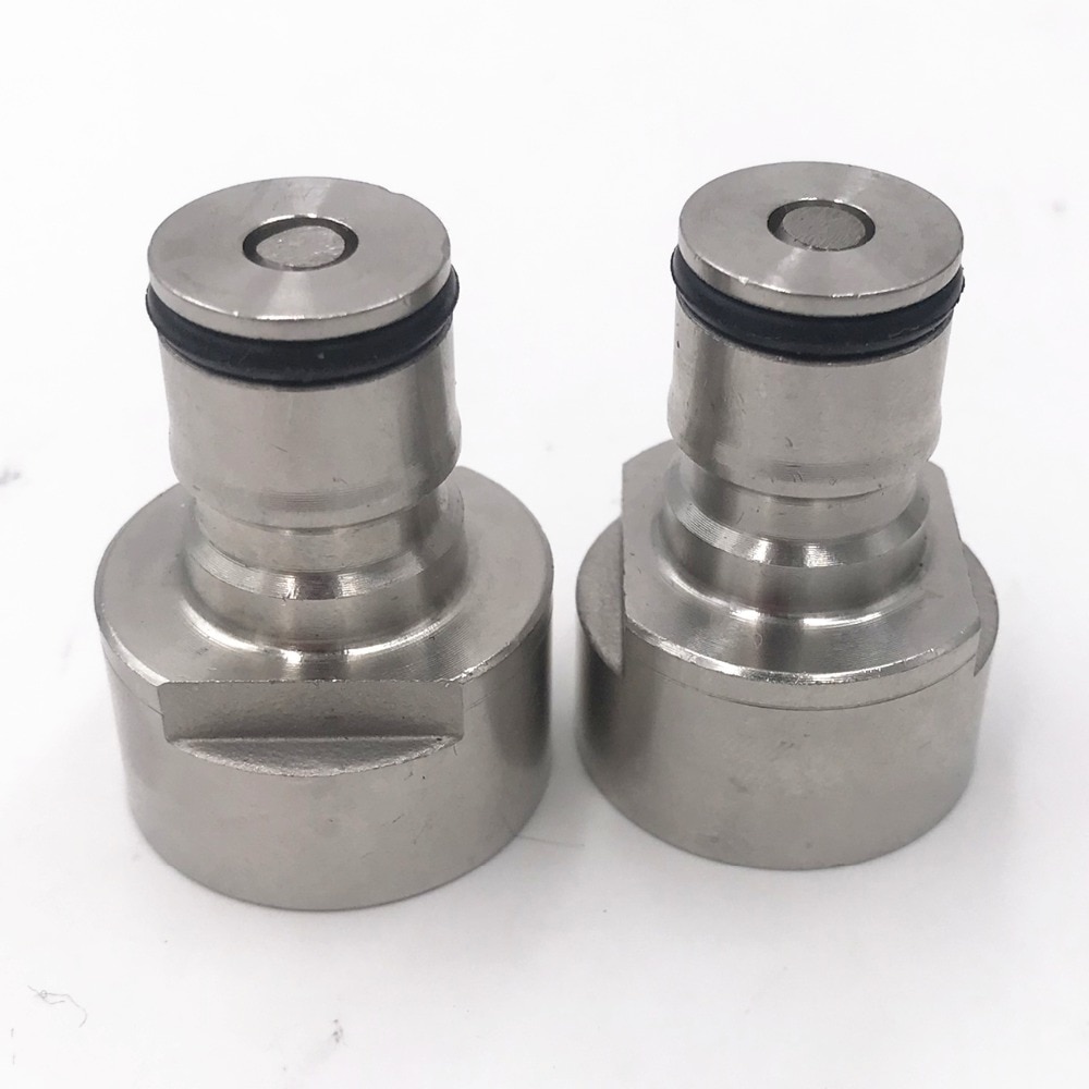 Keg coupler s-type with ball lock conversion kit Stainless Steel "S" System Beer Keg Tap Coupler & Keg Adapter Kit