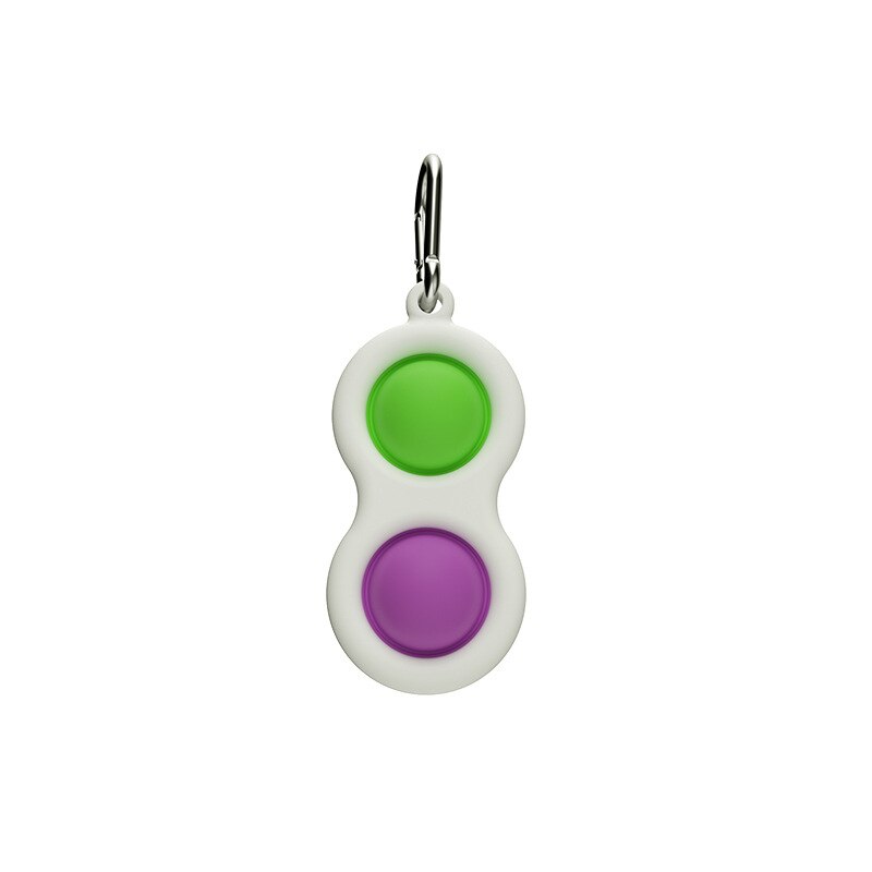 Antistress Toy Fidget It Mini Simple Dimple Toy Stress Relief Hand Fidget Toys For Kids Adults Educational Board Controller: yaoshi-lvzi