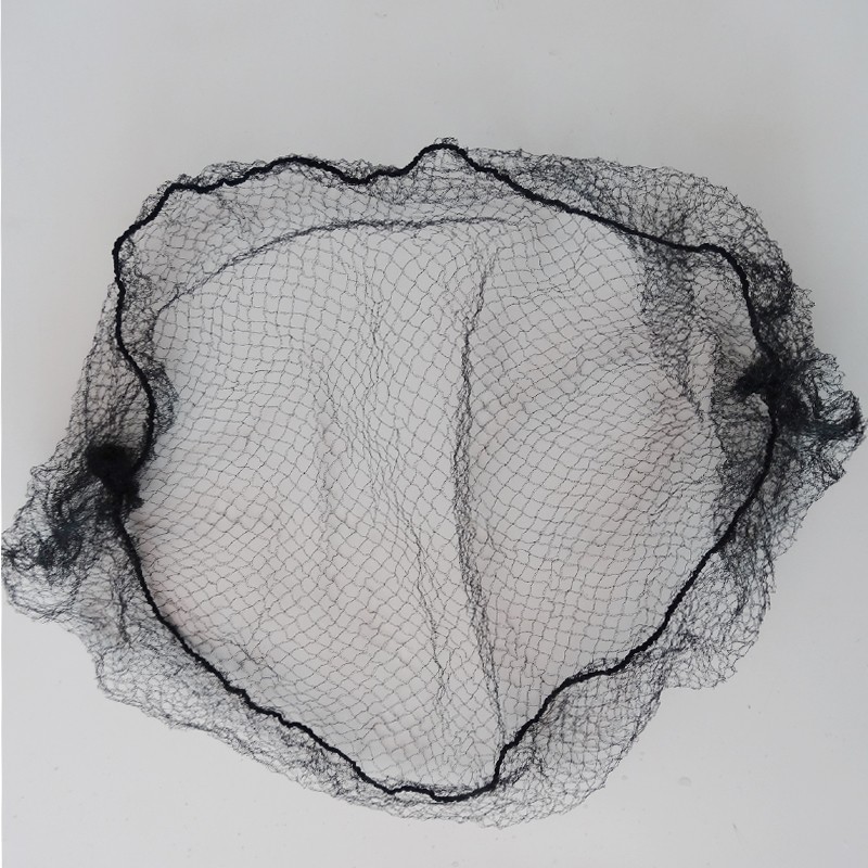 Filet à cheveux invisible jetable en nylon, 5mm, mélange de 5 couleurs, couverture de barbe, 20 pouces, 30 pièces