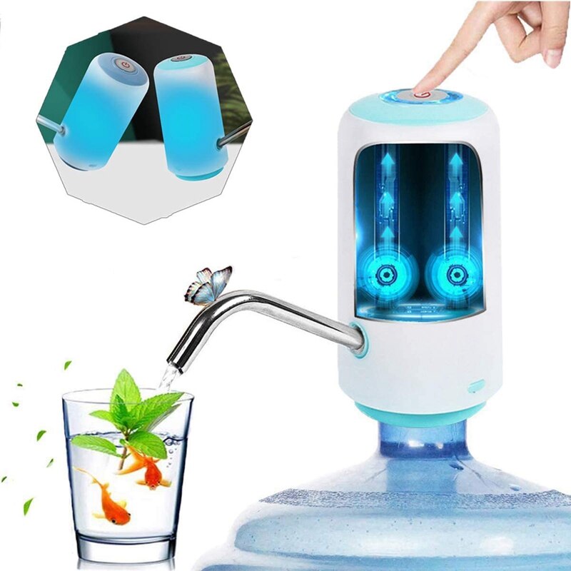 Water Bottle Pump 5 Gallon USB Charging Portable E... – Grandado