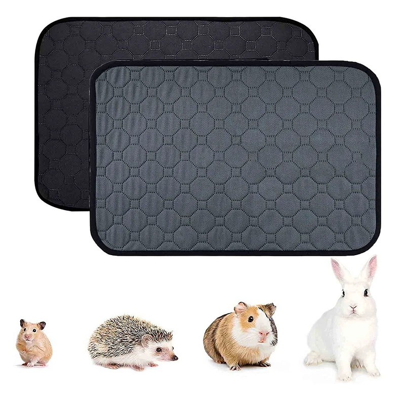 Konijn Cavia Kooi Liner Kleine Huisdier Artikelen Waterdicht Anti Slip Beddengoed Mat Zeer Absorberend Pee Pad voor Hamsters Accessoires