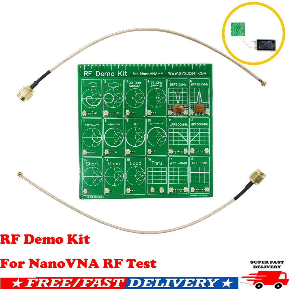Demo Kit NanoVNA Tester Board Filter Attenuator fo... – Grandado