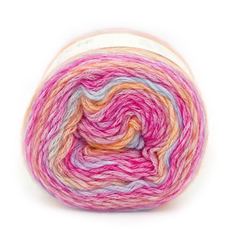 100G Regenboog Wollen Garen Diy Hand Geweven Taart Garen Muts Sjaal Trui Verven Garen: 5