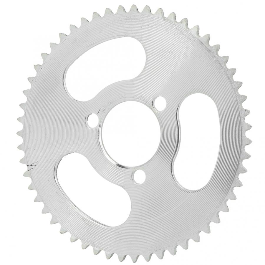 Electric Scooter Sprocket 55 Teeth 25H 3 Holes Metal Crankset Sprocket Gear Plate Electric Scooter Sprocket Accessory