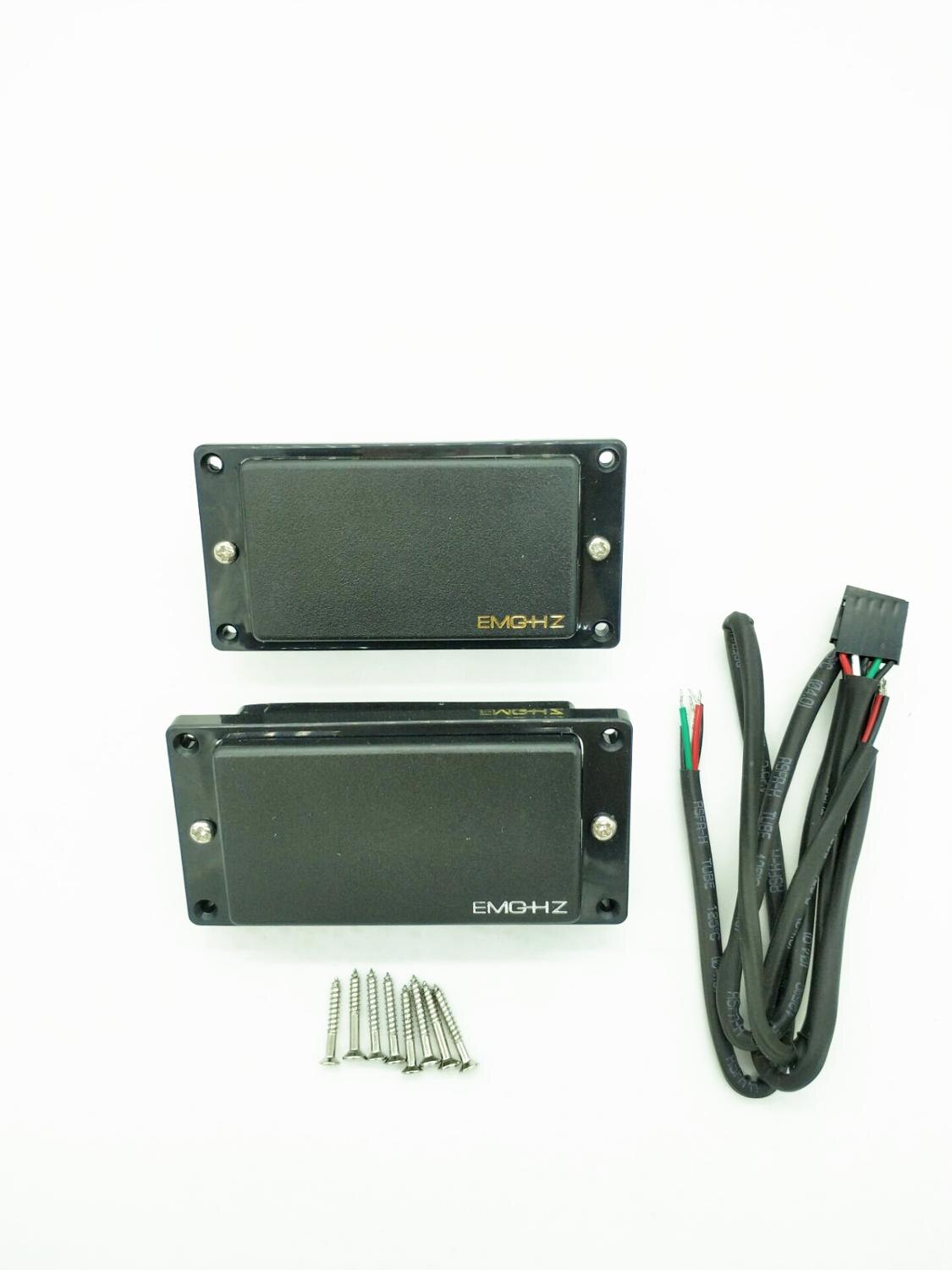 Guitar Pickups Active Humbucker Pickups 4C Wax basin Pickups Black 1 Set