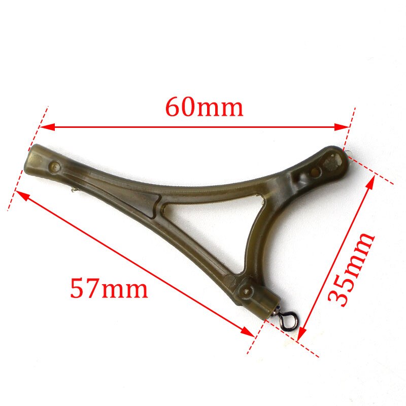 10pcs Carp Fishing Tackle Anti Tangle System For Method Feeder Cage Carp Rigs Tool Side Bends Swivel Fish Accessories Equipment