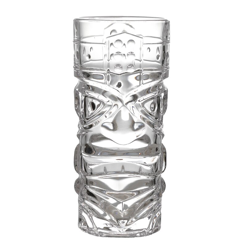 Verre de Bar grimace en verre épais pour cocktail, verre de totem, verre , jus de boisson, verre