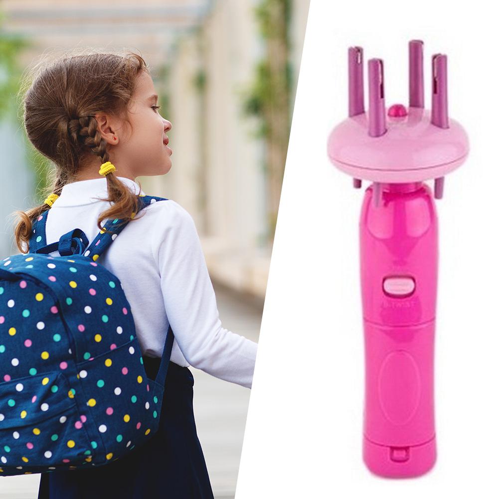 Quick Hair Braider Electronic Automatic Braider for Twist Braid DIY Stylish Hairstyle Tool Twist Braid Machine Gadget Hair Styli