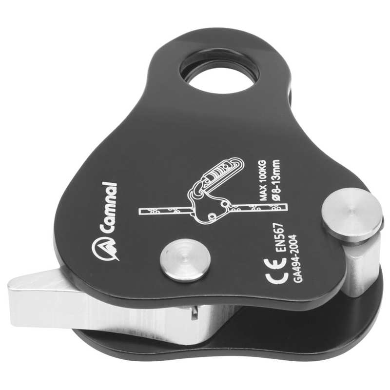 CAMNAL Lightweight Outdoor Climbing Mountaineering Gear Rope Grab Protection Rappelling Gear Suitable For 8-13mm Diameter Rope