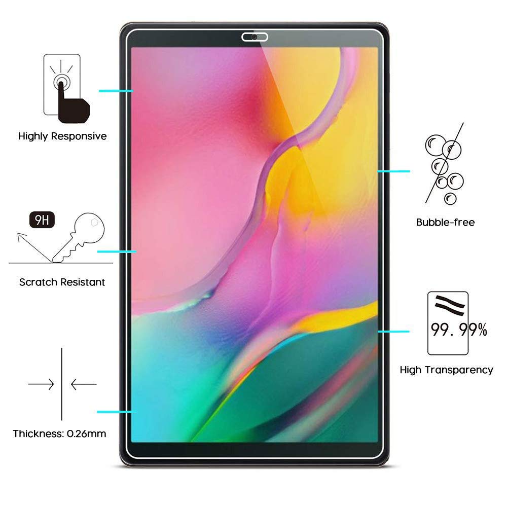 Voor Samsung Galaxy Tab Een 10.1 Gehard Glas Screen Protector Veiligheid Beschermende Film Taba 10 Sm T510 T515 SM-T515 glas