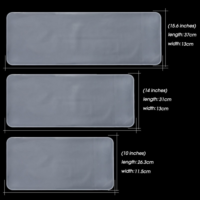 10/14/15,6 Zoll Laptop Tastatur Abdeckung Universal Notebook Schutz transparente Folie staub dicht Silikon klare Filme für Macbook