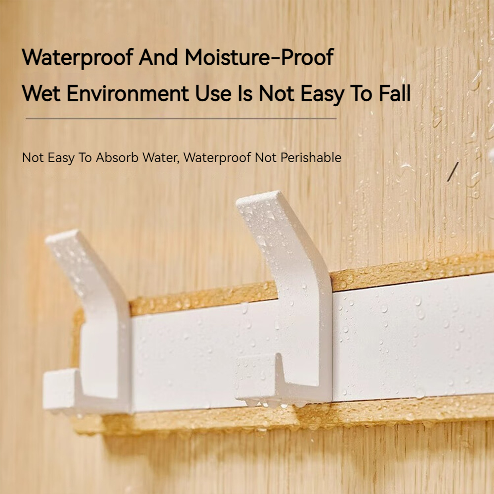 Percheros de pared de madera para dormitorio, vestíbulo de entrada, perchas de almacenamiento de ropa, gancho multiusos, organizador de ropa para chal, almacenamiento para el hogar