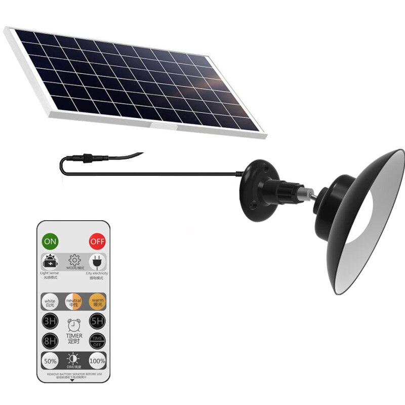 Solar Led Light Outdoor Shed Lights Garden Light Wall Lamp Sunlight Waterproof Cord Sunlight Pendant Ceiling Porch Indoor: Bracket Mode