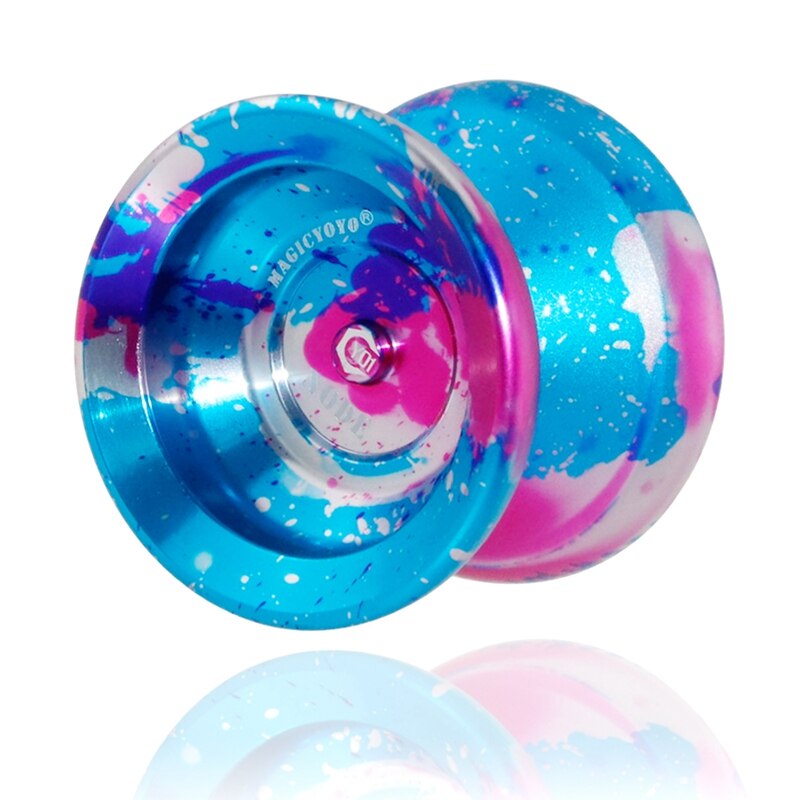 Ic YoYo Y01 Series Professional Metal Yo-Yo - 10 Ball Bearing - High Speed Butterfly Shape - 1A, 3A, 5A Tricks: Default Title