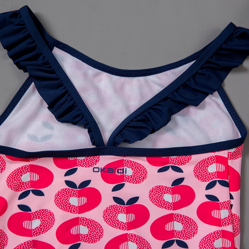 Children's Swimwear Swimsuit 7-12Years Girls One Piece Girl Apple Swimsuit One Piece Bathing Suit 1041