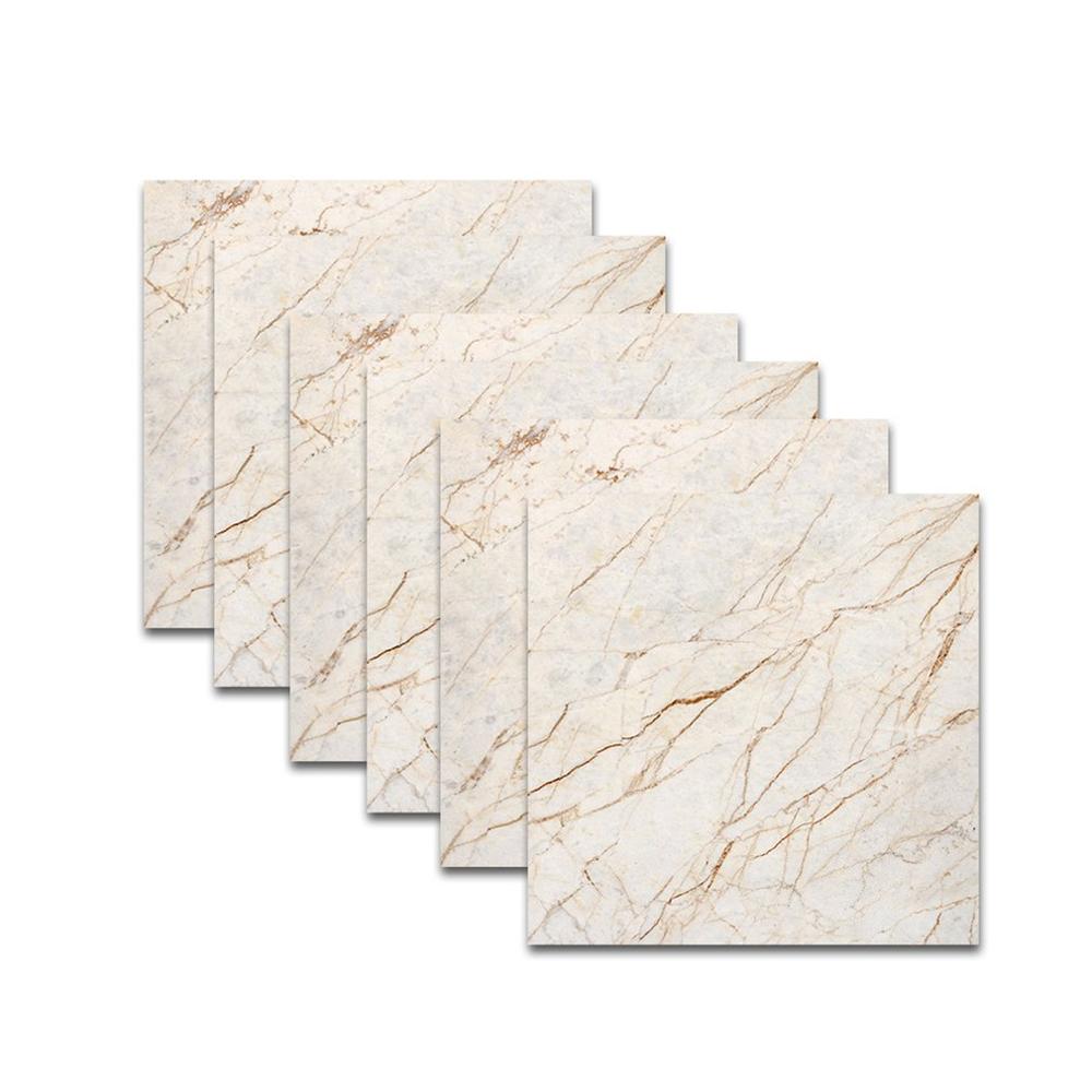 Modern Thick Self Adhesive Floor Stickers Marble Bathroom Ground Wallpapers DIY Bedroom Wall Sticker Decals Room Decor: 03
